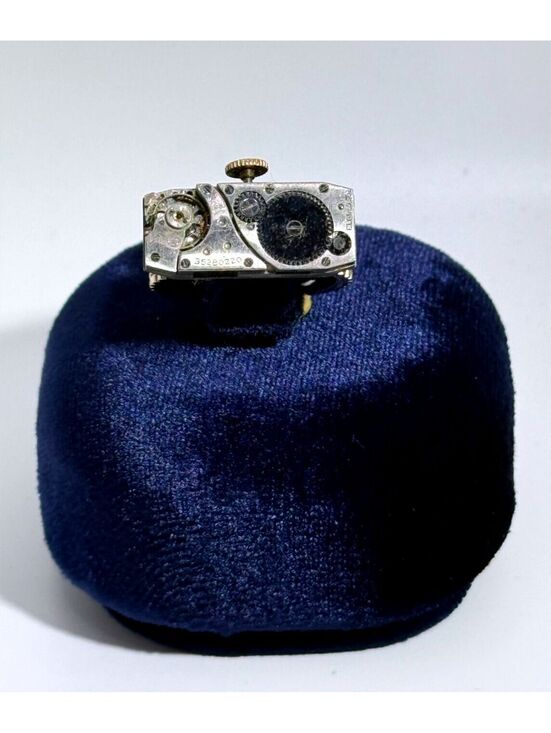 Jewelry - Handmade Steampunk Ring Made from Vintage Elgin Watch Movement